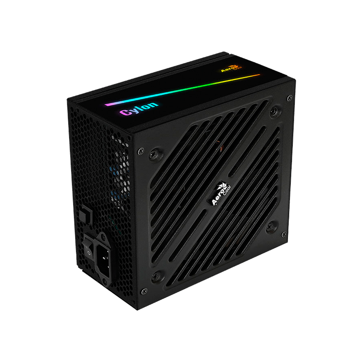 Aerocool 700W Fuente de poder Cylon 80+ Bronze, RGB, ATX - GG GAMER STORE