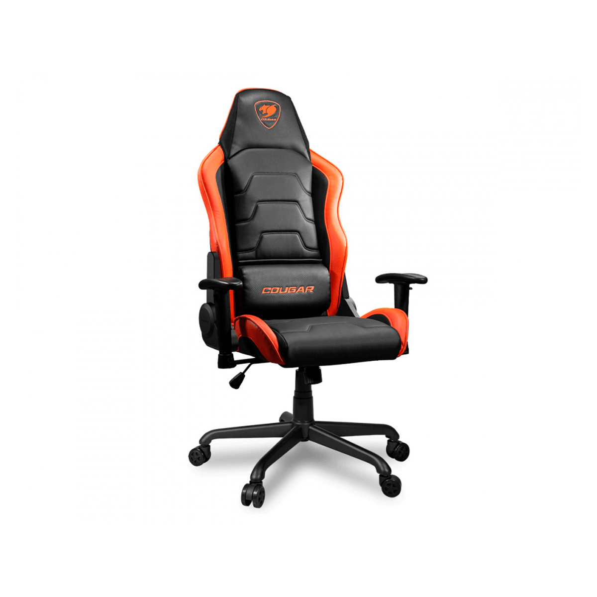 Cougar Silla Gamer Armor Air, hasta 120Kg, Negro/Naranja - GG GAMER STORE