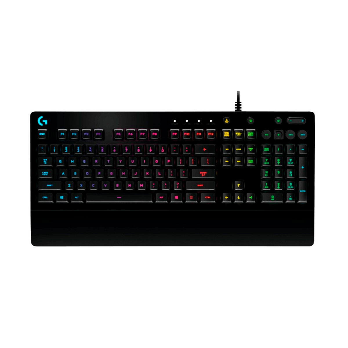 Logitech Teclado Gamer G213 Prodigy LED RGB, Alámbrico, Negro, (Inglés) - GG GAMER STORE