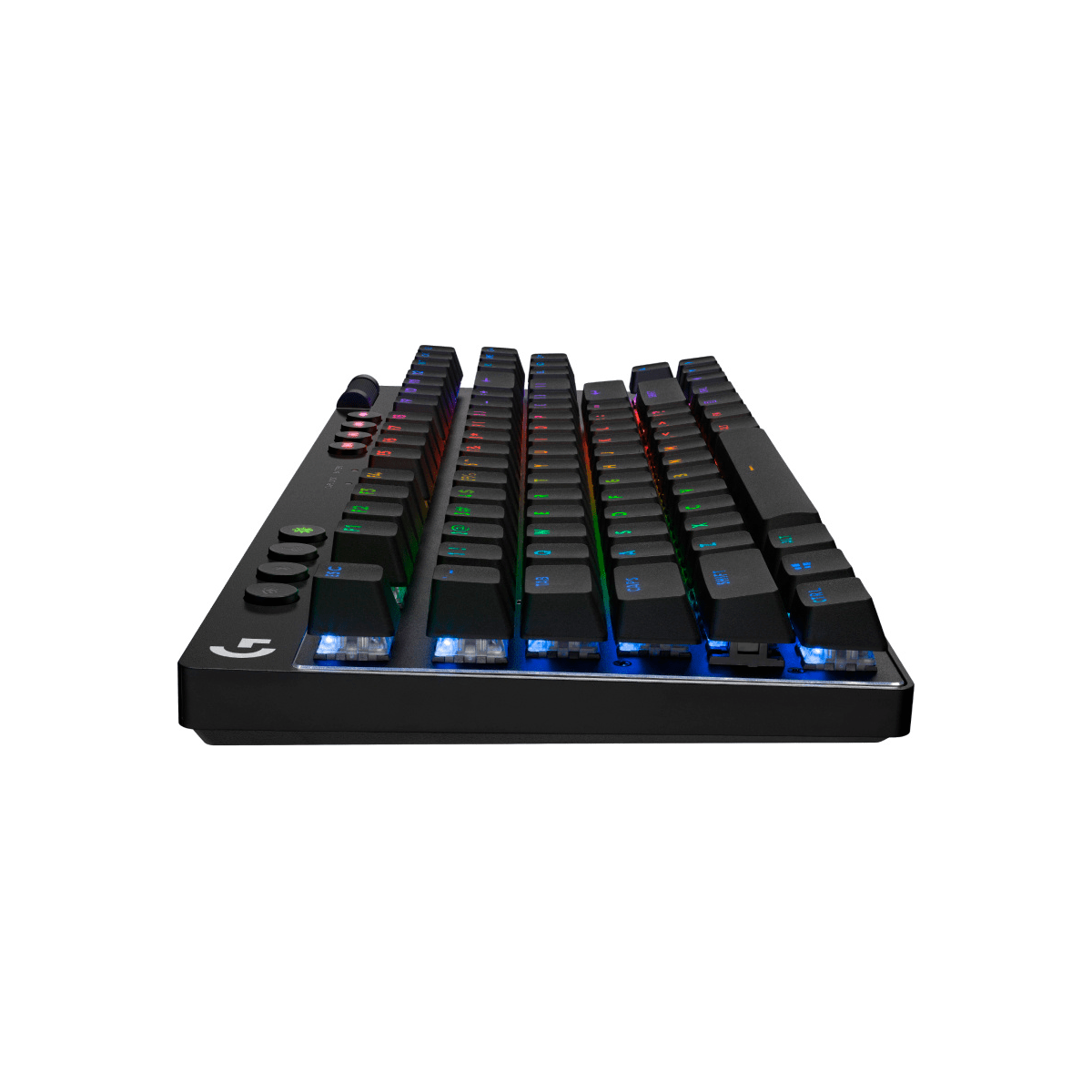 Logitech Teclado Gamer PRO X TKL, Mecánico, Switch GX Brown, Inalámbrico, Negro (Inglés) - GG GAMER STORE