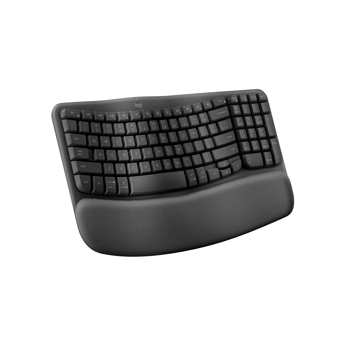 Logitech Teclado Wave Keys, Inalámbrico, Bluetooth, Grafito (Español) - GG GAMER STORE