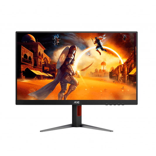 Monitor Aoc 27g4 Lcd, 27", Full Hd, Ips, 180 Hz, 1 Ms, Negro, Rojo - GG GAMER STORE