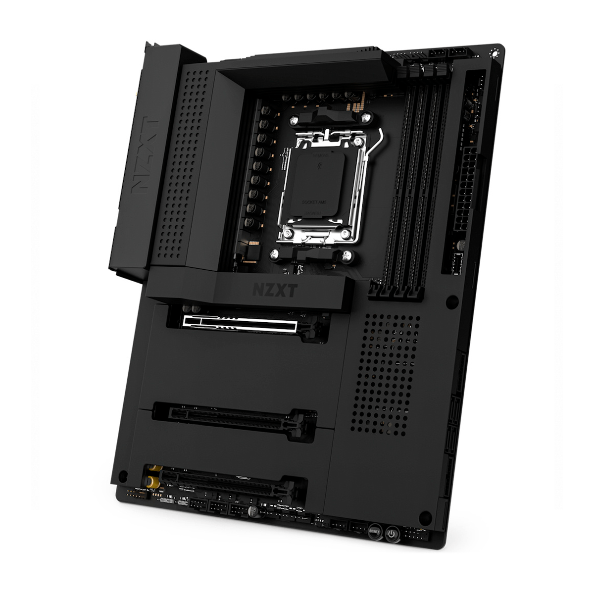 NZXT Tarjeta Madre ATX N7 B650E, S - AM5, AMD B650, HDMI, 128GB DDR5 para AMD, Negro - GG GAMER STORE