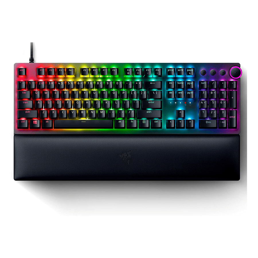 Razer Teclado Huntsman V2 - Optical Gaming Alámbrico, Negro (Inglés) - GG GAMER STORE