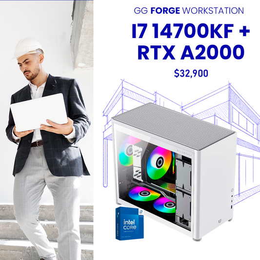 PC Workstation i7 14700KF + QUADRO RTX A2000