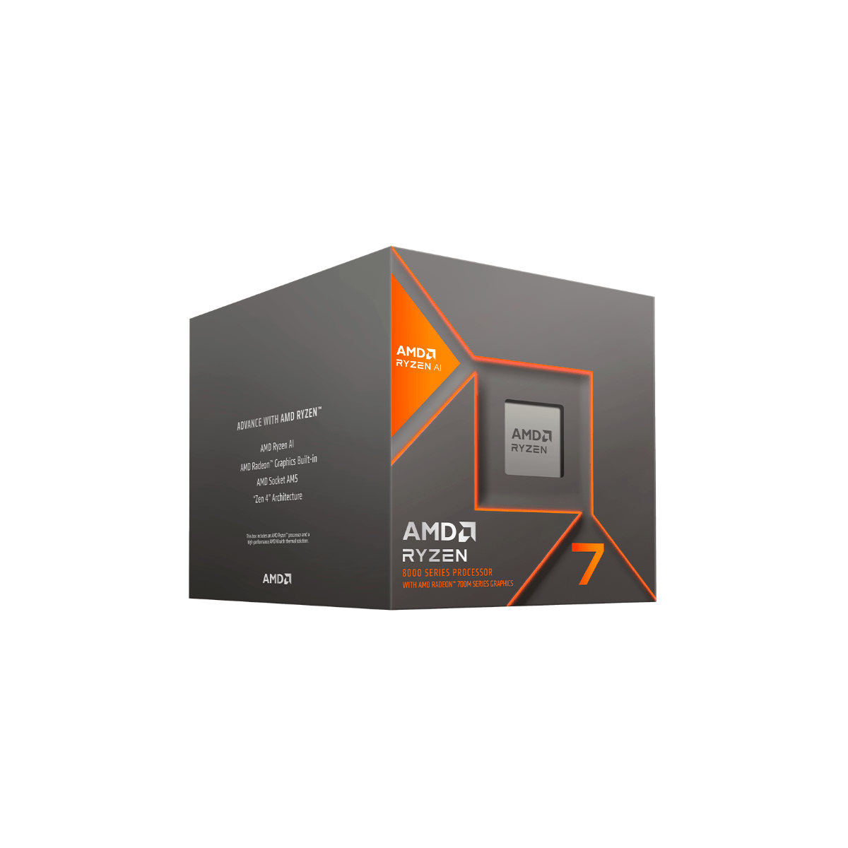 AMD Procesador RYZEN 7 8700G, 5.1 GHZ, 8 Núcleos, Socket AM5, AMD Radeon™ 780M Graphics, 8000 Series - GG GAMER STORE
