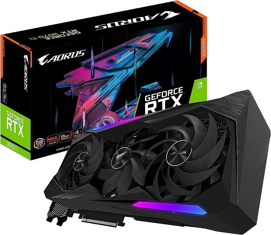 AORUS Tarjeta de Video NVIDIA GeForce RTX 3070 Ti Master, 8GB 256-bit GDDR6X, PCI Express x16 4.0 - GG GAMER STORE