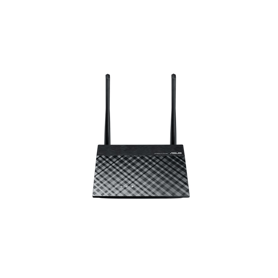 Asus Router Fast Ethernet, Inalámbrico, 300 Mbit/s, 4x RJ-45, 2.4GHz, con 2 Antenas Externas RT-N300/B1/US - GG GAMER STORE