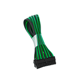 Cablemod Cable de Poder ATX 24-pin Macho - ATX 24-pin Hembra, 30cm,Verde/Negro - GG GAMER STORE