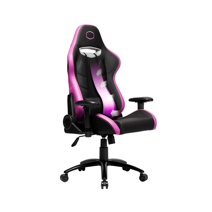 Cooler Master Silla Gamer Caliber R2, hasta 150Kg - Púrpura - GG GAMER STORE