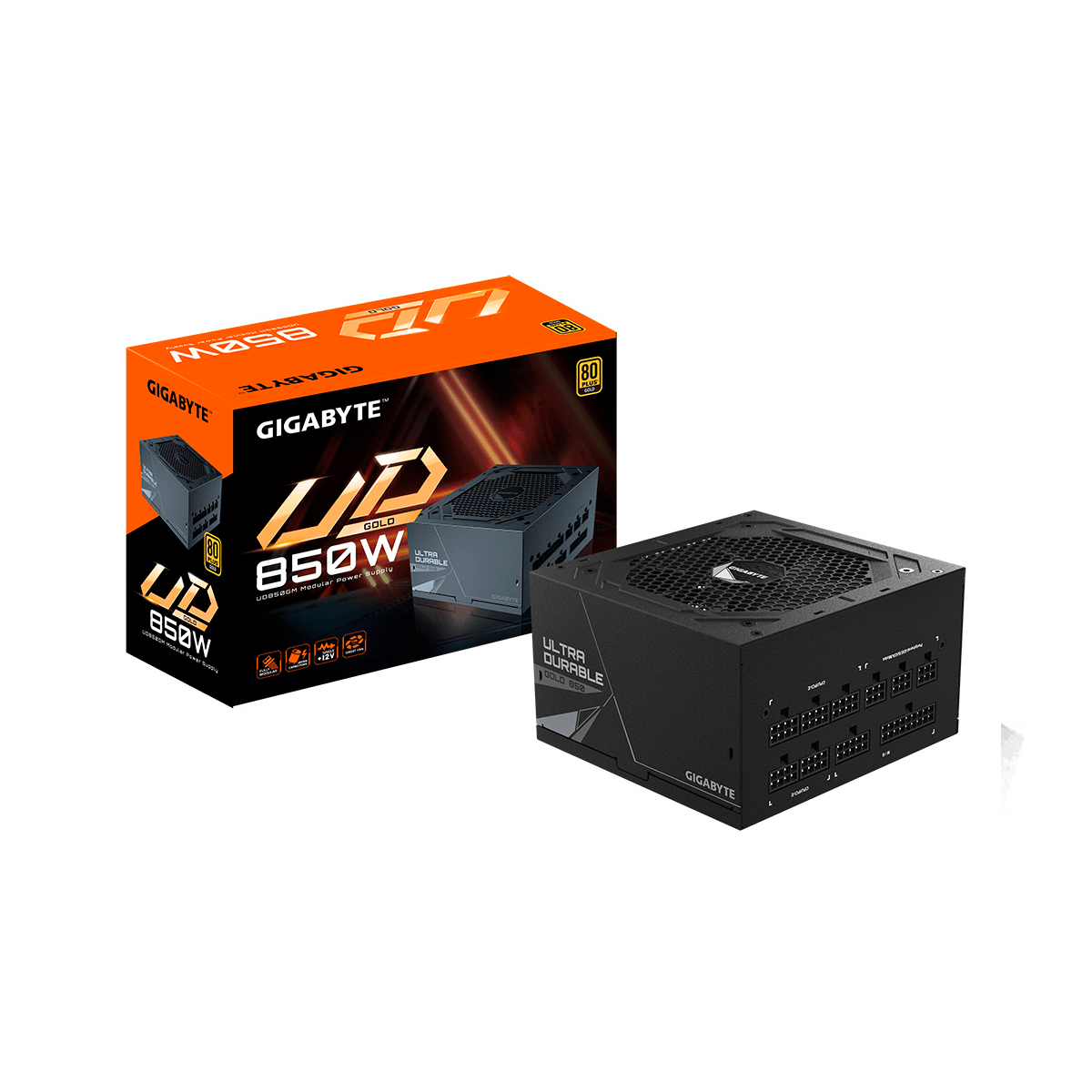 Gigabyte Fuente de Poder 850W UD850GM 80 PLUS Gold, Modular - GG GAMER STORE