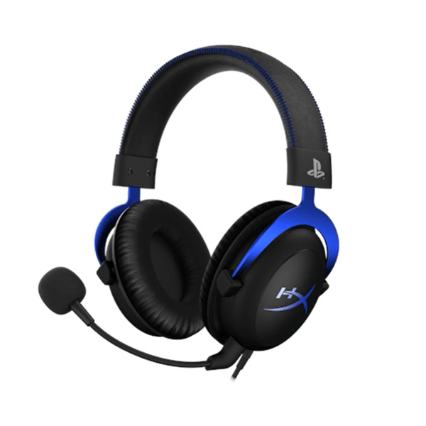 Auriculares HyperX Cloud con micrófono, conector 3.5mm, Negro / Azul.