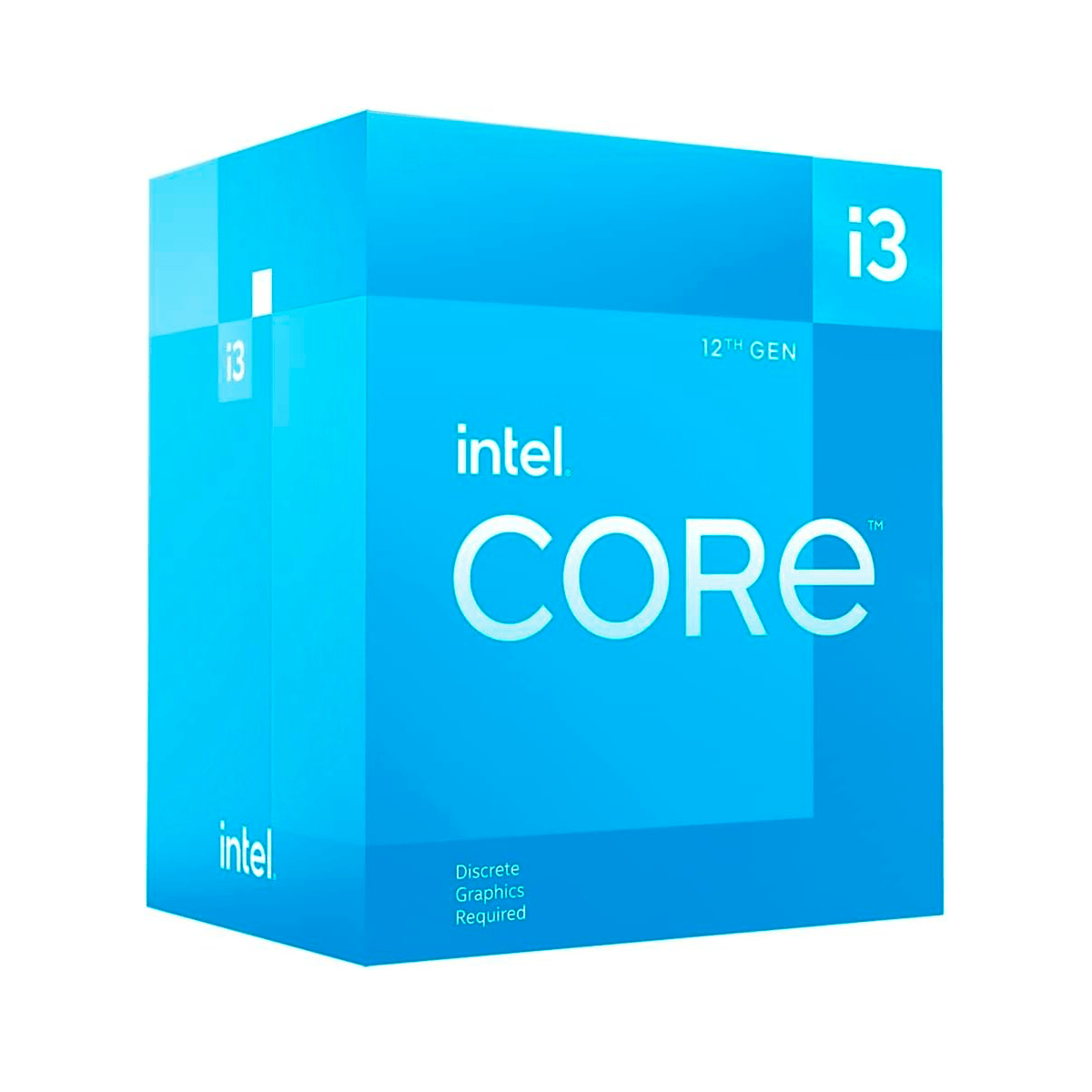 Intel Procesador Core i3-12100F S-1700, 3.30GHz, Quad-Core - GG GAMER STORE