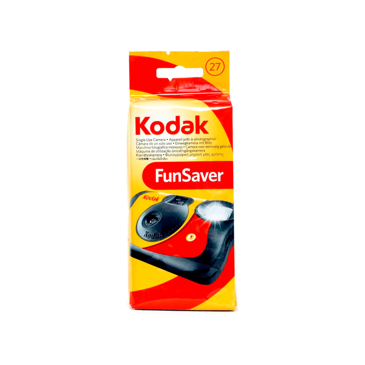 Kodak Cámara Desechable Funsaver 35mm 27 exp - GG GAMER STORE