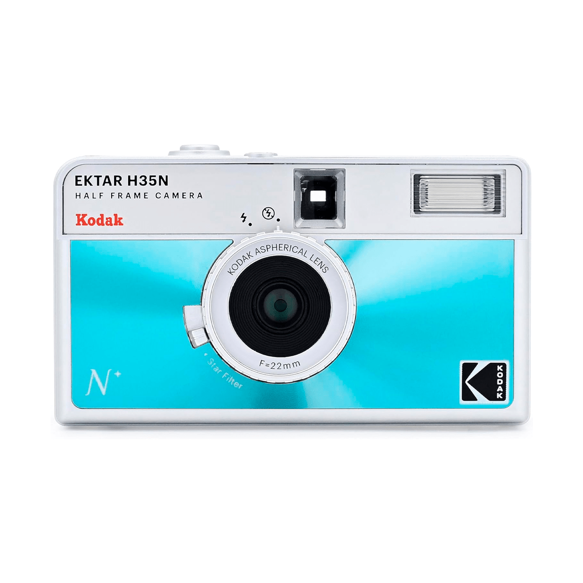 Kodak Ektar H35N Cámara Fotografica Analoga 35 mm Reutilizable Azul - GG GAMER STORE