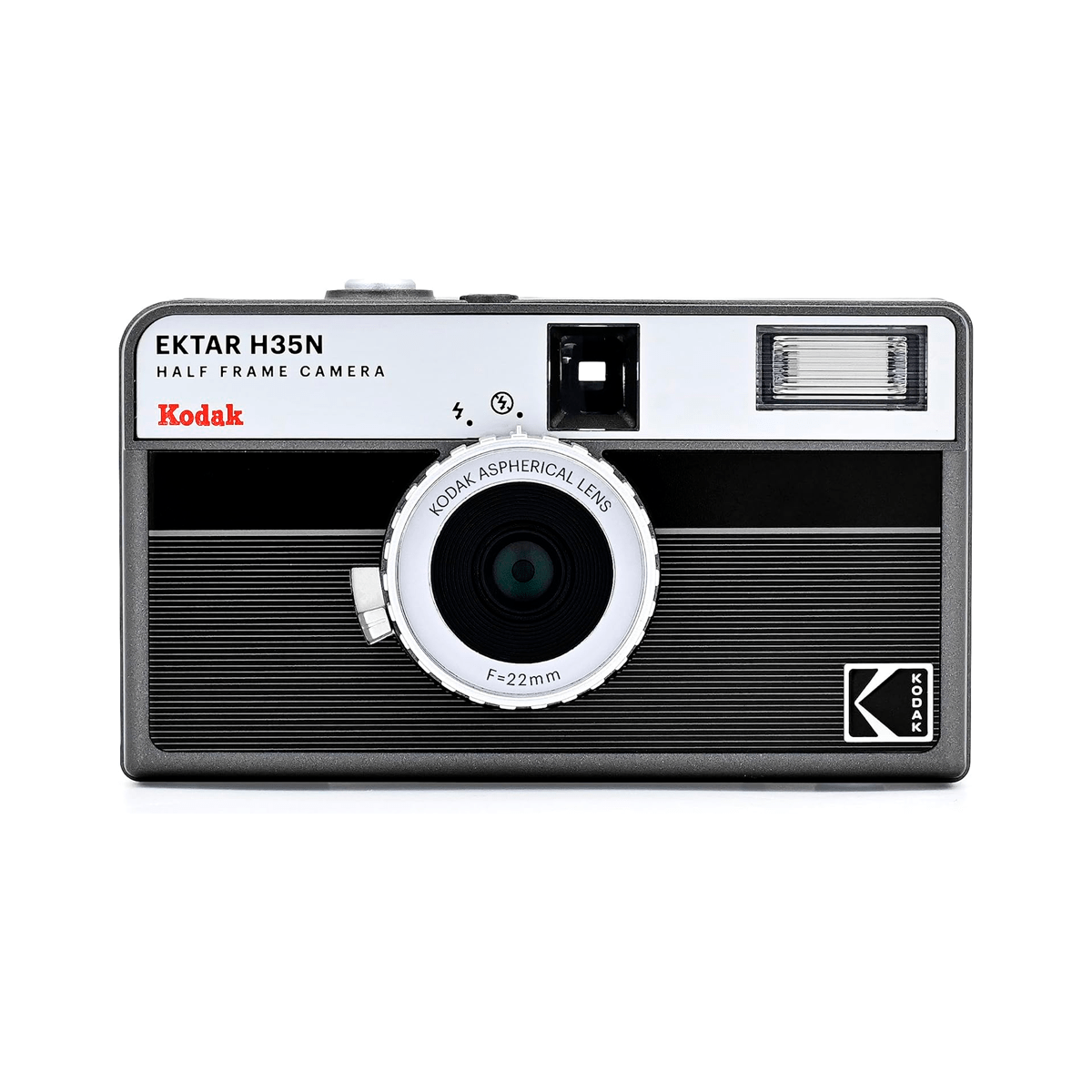 Kodak Ektar H35N Cámara Fotografica Analoga 35 mm Reutilizable Negro - GG GAMER STORE