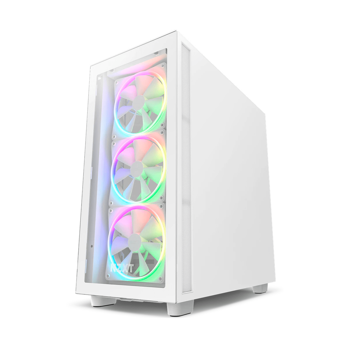 NZXT Gabinete H7 Elite con Ventana RGB, Mid-Tower Blanco - GG GAMER STORE