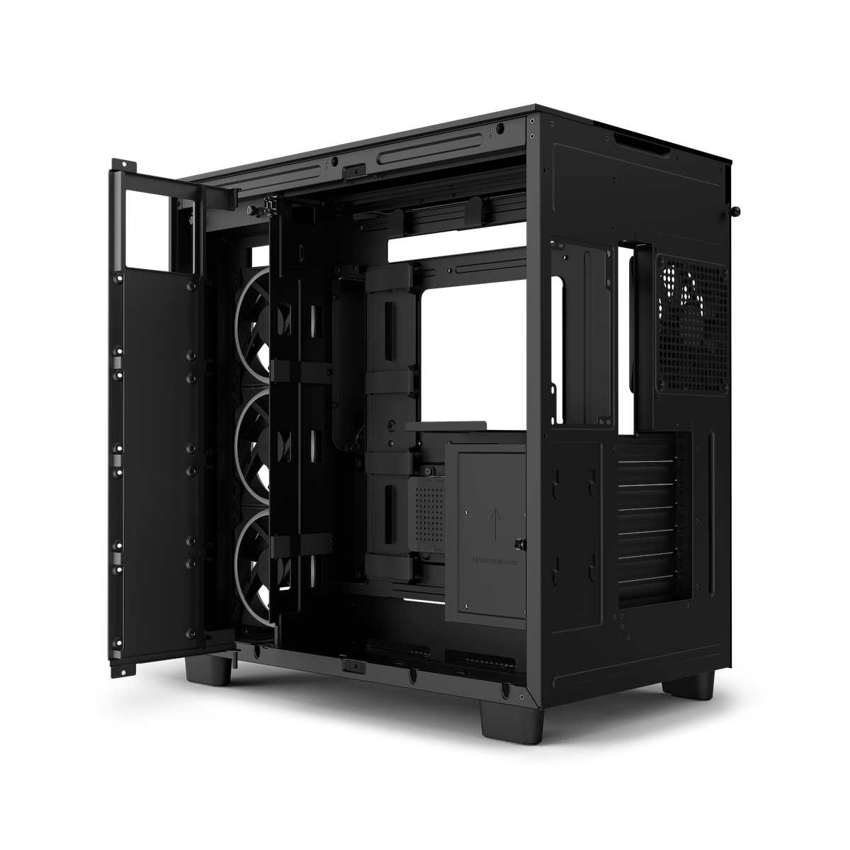 NZXT Gabinete H9 Elite con Ventana RGB, Midi-Tower Negro - GG GAMER STORE