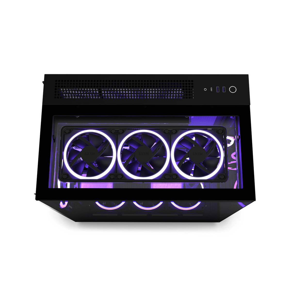 NZXT Gabinete H9 Elite con Ventana RGB, Midi-Tower Negro - GG GAMER STORE