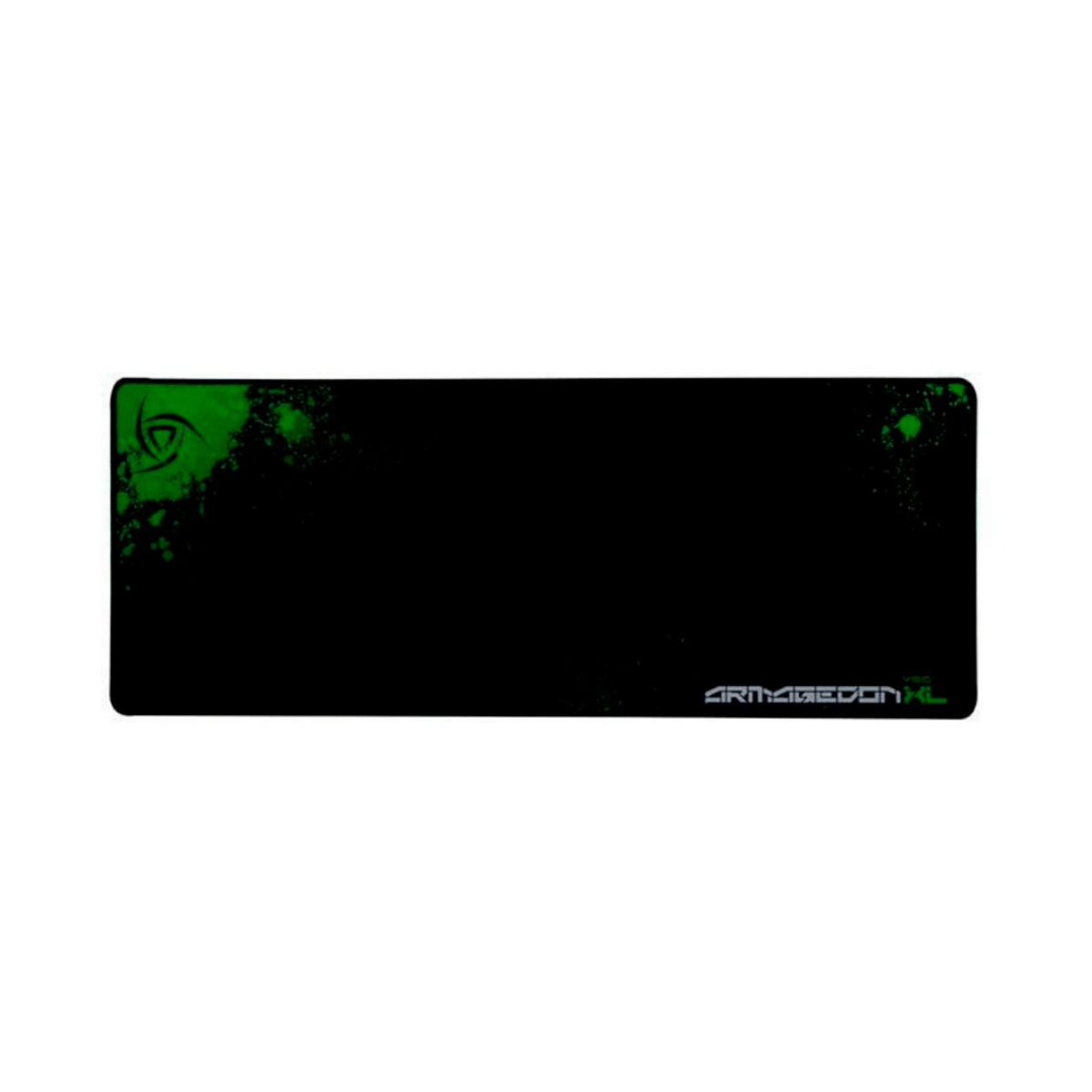 VSG Mousepad ARMAGEDON XL, 78 x 40cm, Grosor 3mm, Negro/Verde - GG GAMER STORE